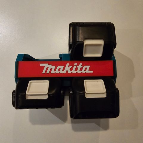 Makita batteriholder for 4 batterier 18v