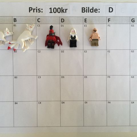 LEGO - figurer - 100kr - (5 for 400kr)