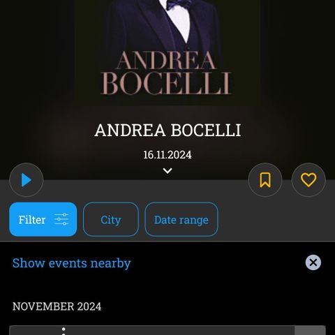 Andrea Bocelli i Krakow