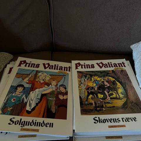 Prins valiant samling