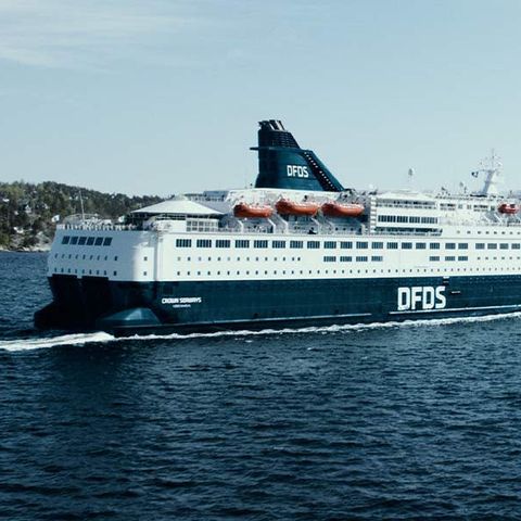 29.-30. juni Oslo-København DFDS-cruise 2-sengslugar