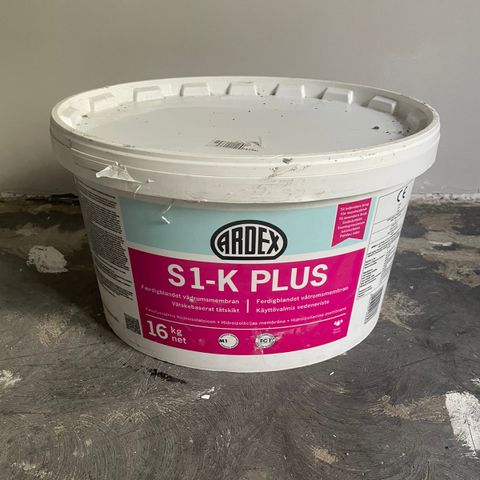 VÅTRUMSMEMBRAN ARDEX S1-K PLUS