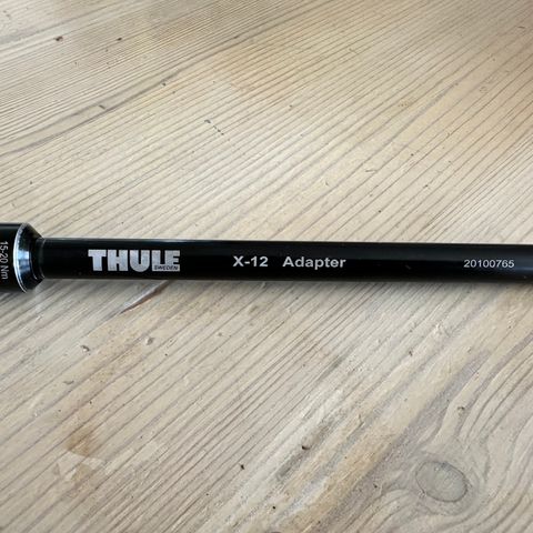 Thule aksling 12mm Syntace X-12 - M12x1.0 - 160mm