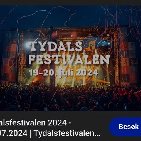 Tydalsfestivalen helgapass 2024