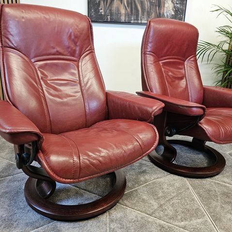 2 stk. Stressless® Consul(M) lenestoler fra Ekornes