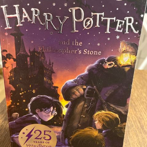 Harry Potter bok selges for 50 kr
