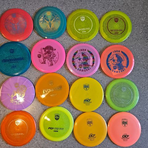Discmania frisbees/disker til discgolf
