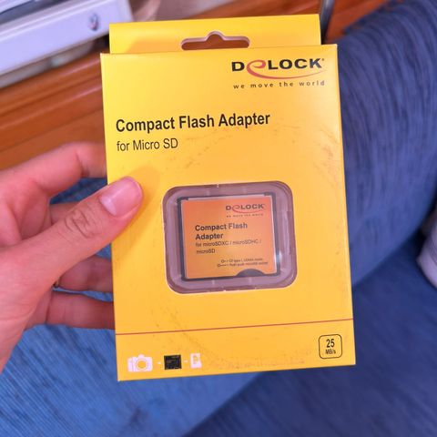 Delock Compact Flash adapter for Micro SD