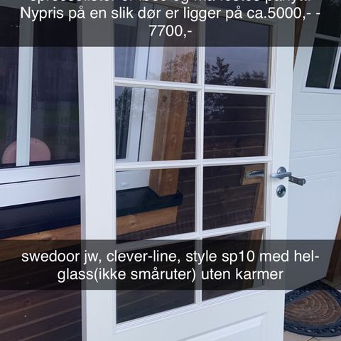 Innerdør swedoor jw