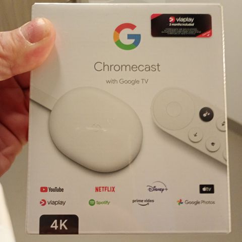 Helt ny Chromecast 4K