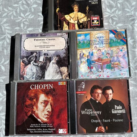 Klassiske cd av Cherubini og Chopin