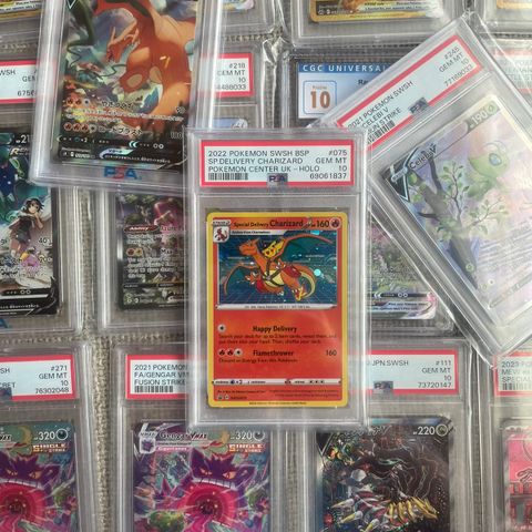 Special delivery Charizard SWSH075 PSA 10