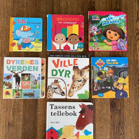 7 bøker til små barn