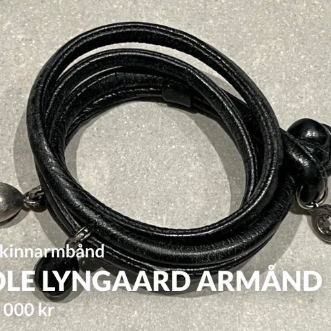 Ole Lyngaard armbånd