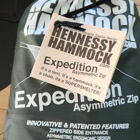 Hennessy Hammock Expedition, hengekøyer.