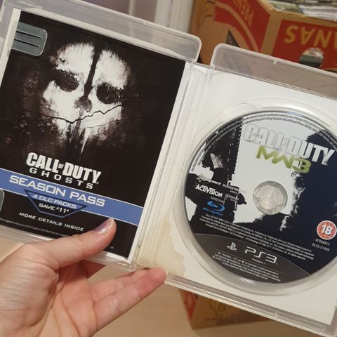 Call of Duty MW3 spill i Ghosts cover