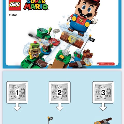 Super Mario Lego start pack