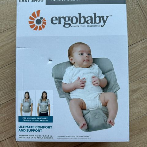 Ergobaby nyfødtinnlegg