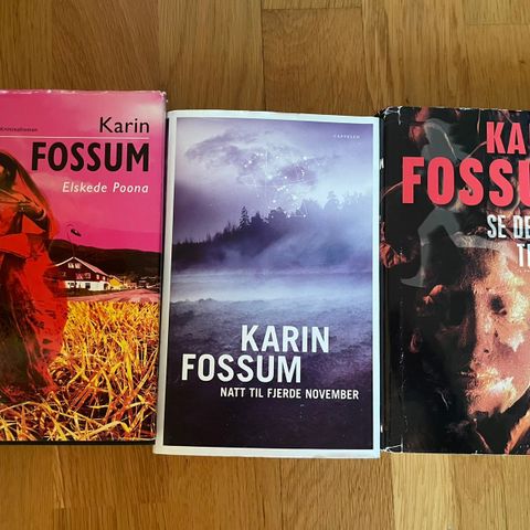 Karin Fossum bokpakke