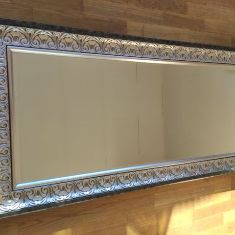 Flott Antikk Sølv speil! Selges 500kr !