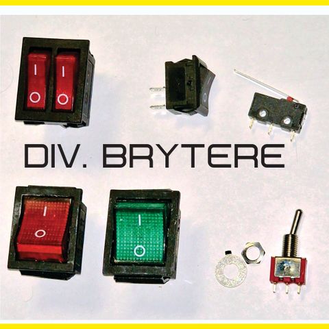 DIVERSE BRYTERE, SWITCH, DOBBELT BRYTENDE, BRYTER