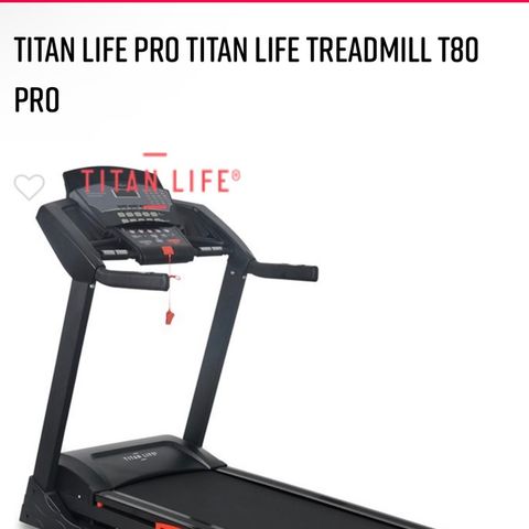 Tredemølle Titan Life T80 Pro