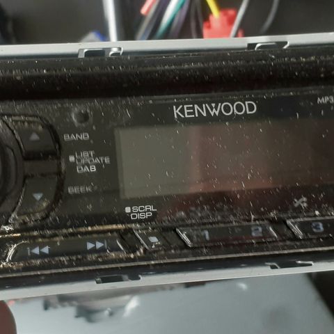 Kenwood bilstereo med dab