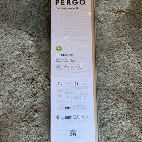 Pergo Laminatgulv Trondheim Fresh Nordic Oak