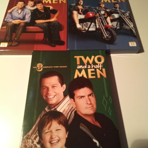 Two and a Half Men sesong 1 -2-3.   Norske tekster