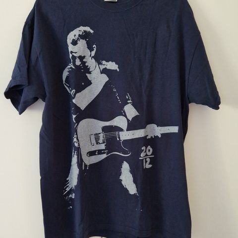Bruce Springsteen Wrecking Ball tour 2012 t-skjorte