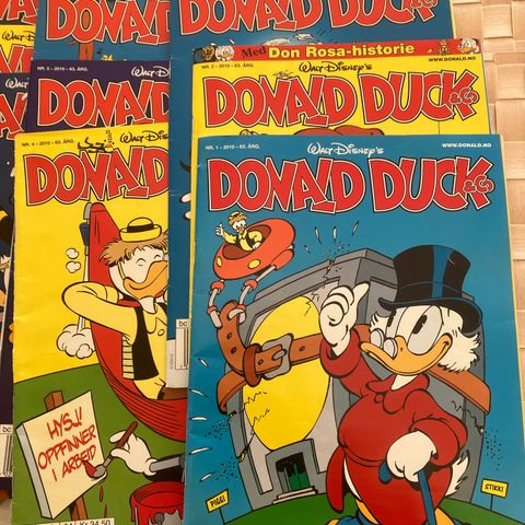 Donald Duck - årgang 2010.