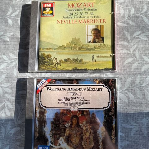 Klassiske cd med Mozart