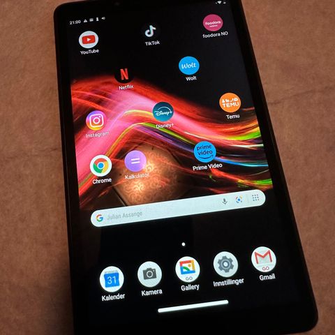 Lenovo Tab 7305F  WiFi 16 GB  SIM 7" nettbrett