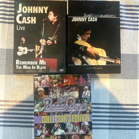 Johnny Cash & Beach Boys Konsert DVD