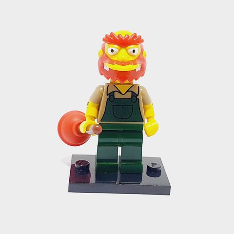 LEGO Groundskeeper Willie - The Simpsons CMF Series 2 (colsim2-13)
