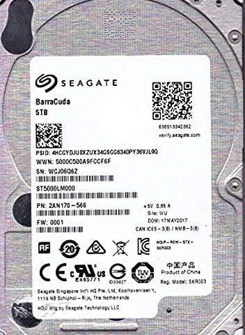 Seagate Barracuda 2.5" 5 TB