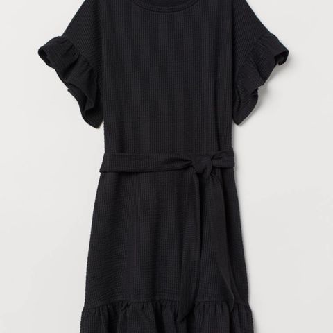 Superfin krepp kjole fra H&M Edition