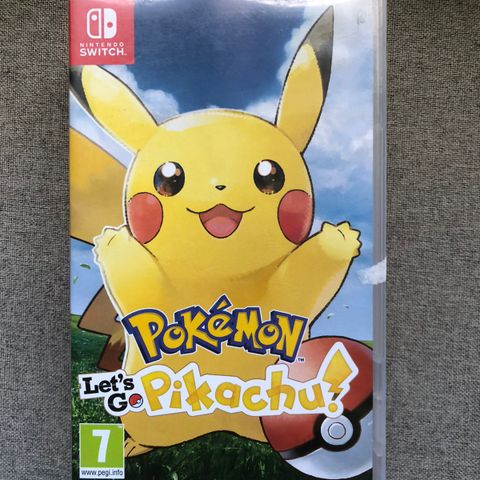 Pokemon lets go Pikachu