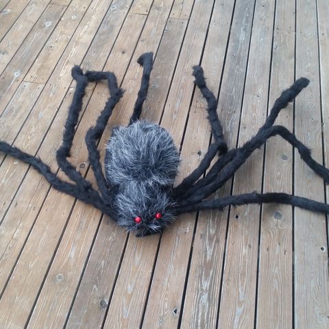 kjempestor edderkopp - Halloween dekorasjon