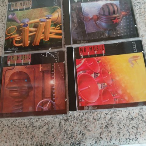 4 CD -MR.MUSIC-1-2-8-9/93.