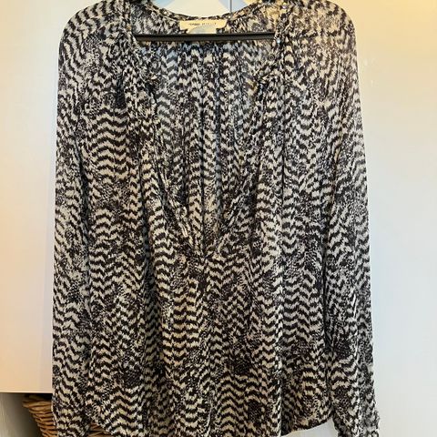 Silkebluse fra Isabel Marant x H&M