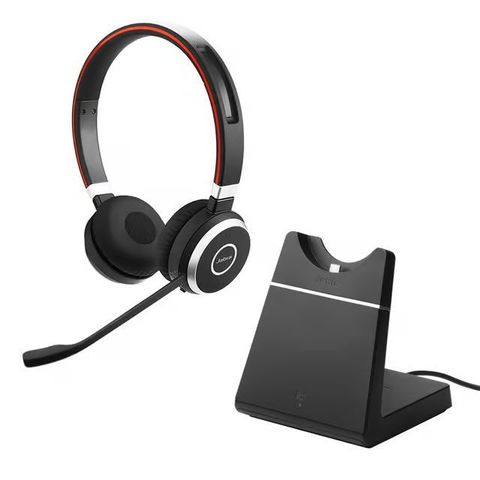 Jabra Evolve 65 med bordlader