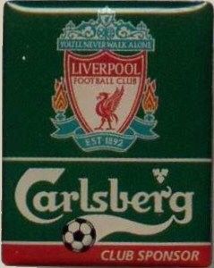 Pins - Liverpool - Sponsor - Carlsberg Bryggeri