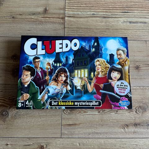 CLUEDO (komplett og i flott stand)