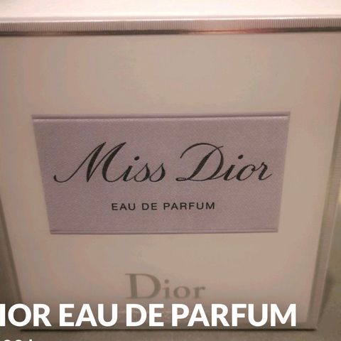 Dior parfyme