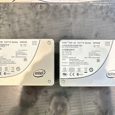 Intel DC S3710 SSDSC2BA400G401 400 GB Internal Solid State Drive