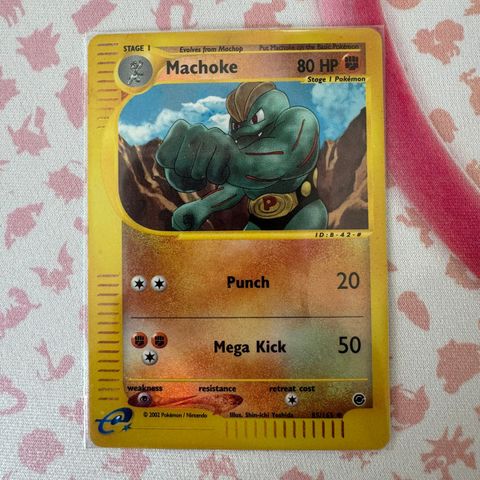 Machoke Reverse Holo #85 Expedition