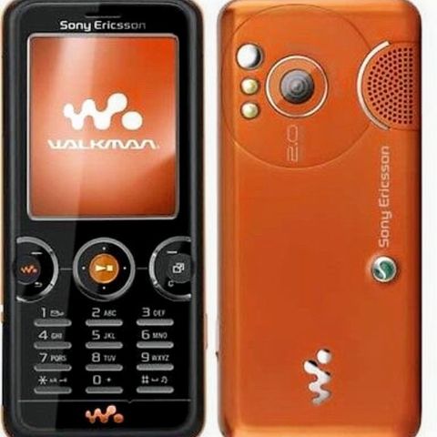 Sony Ericsson |Walkman| W610i |Plush Orange