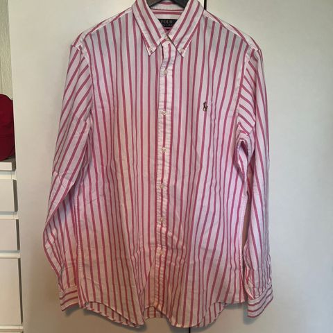 Pole Ralph Lauren Custom Fit striped Oxford shirt