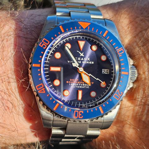 Sommerklokke 2024 ? OceanX Sharkmaster-V Neptune Edition - VSMS561